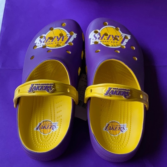 🏀 CROCS NBA™️ LOS ANGELES LAKERS CLASSIC CLOGS 🏀 - Picture 12 of 16